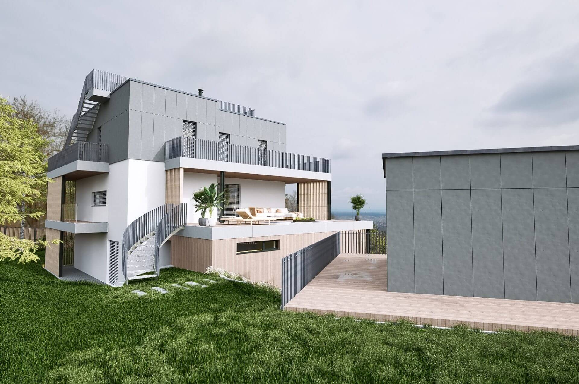 3D Vizualizácia exteriéru